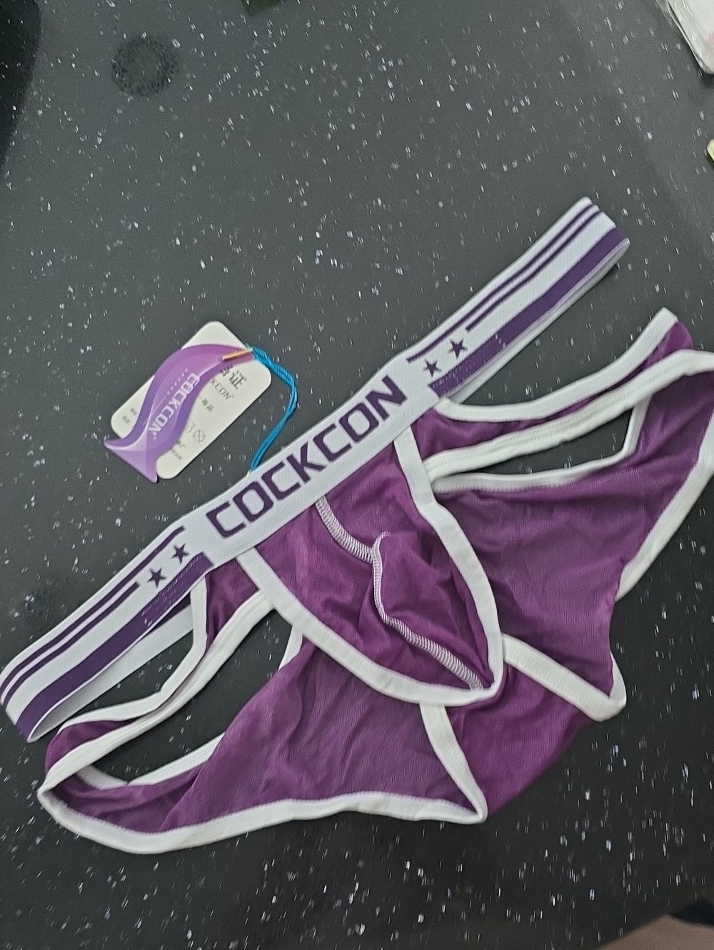 Men's Purple Athletic Jockstrap